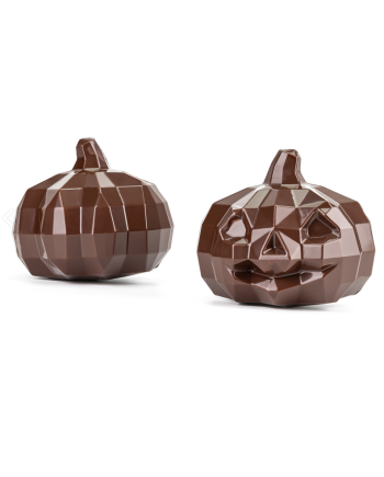 Plaque moule chocolat citrouille