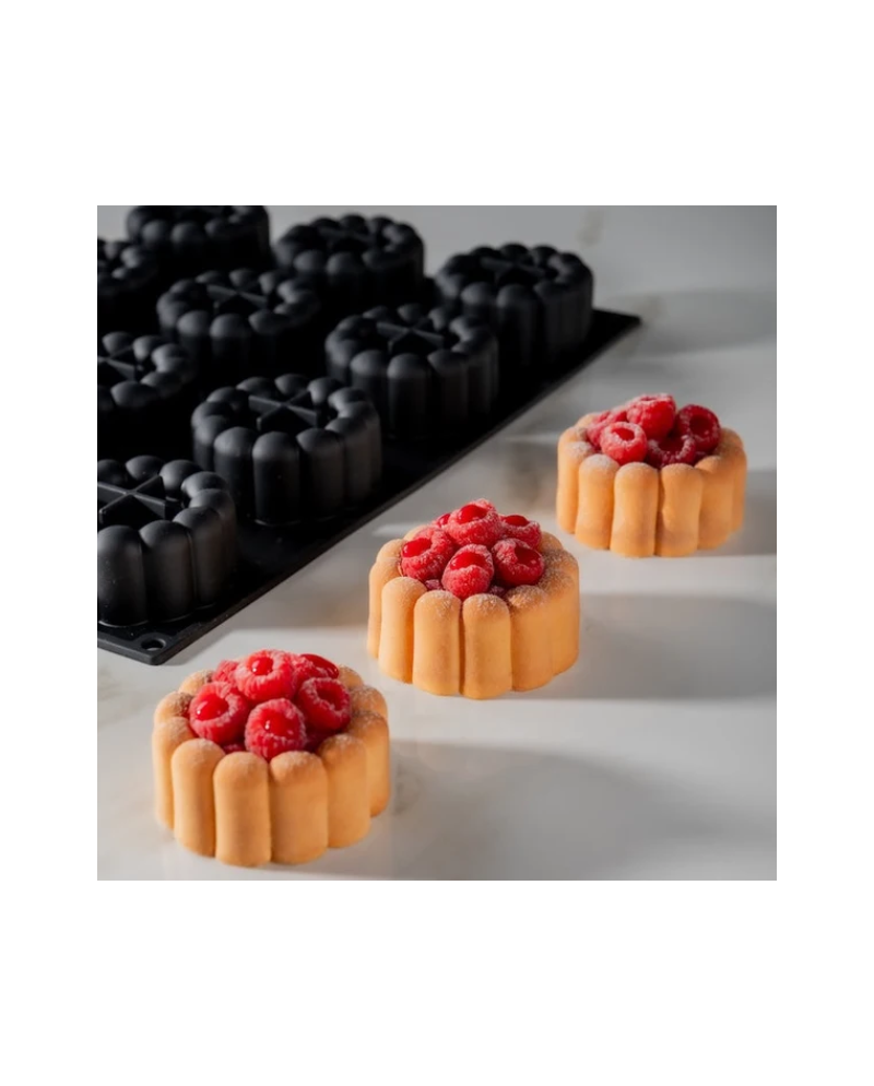 Plaque moule silicone Charme