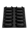 Moule silicone trompe l'oeil banane