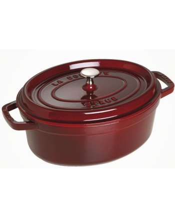 Cocotte ovale fonte grenadine 330 mm
