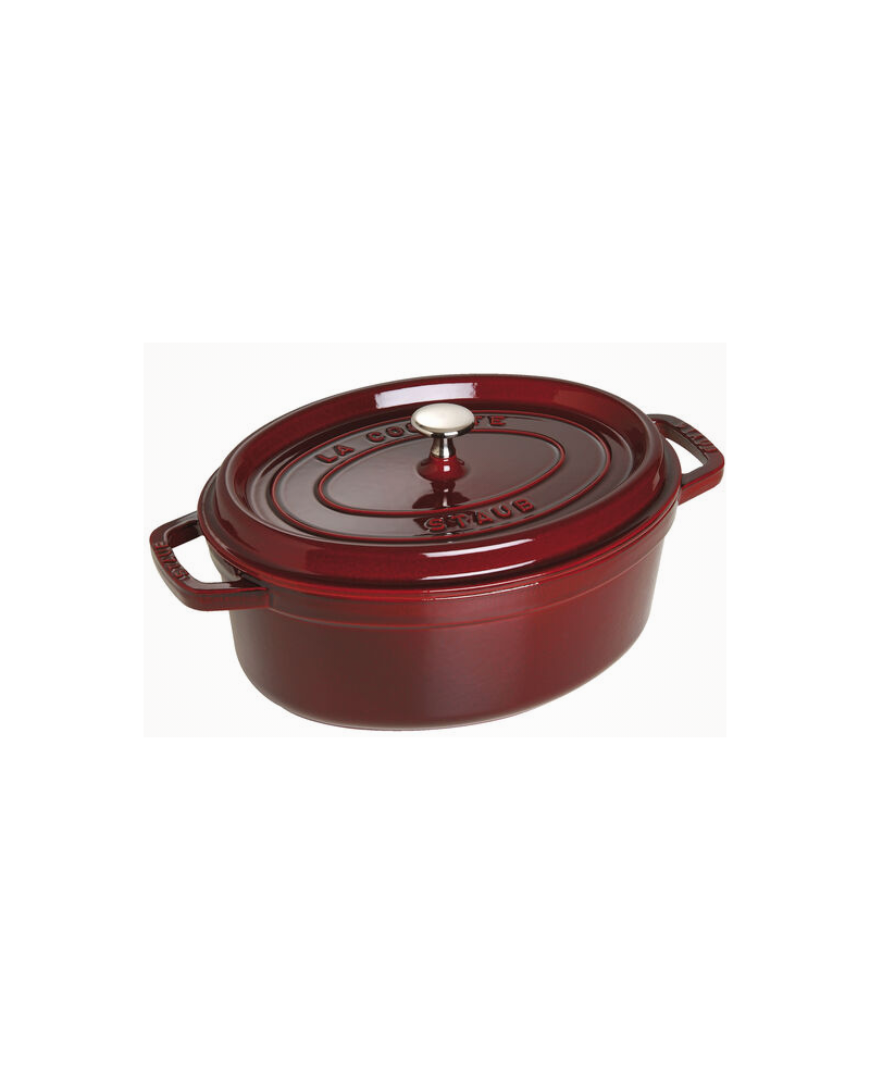 Cocotte ovale fonte grenadine 330 mm
