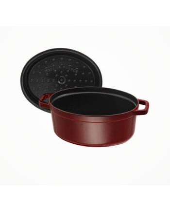 Cocotte ovale fonte grenadine 330 mm