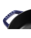 Sauteuse ronde fonte bleu intense 280 mm