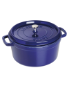 Cocotte ronde fte bleu intense 280 mm