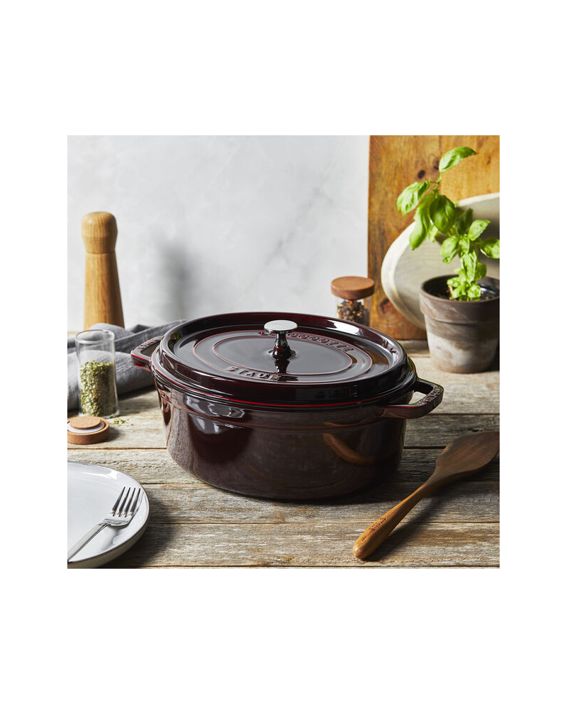 Cocotte ovale grenadine 310 mm