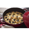 Sauteuse ronde fonte cerise 240 mm