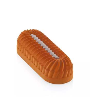 Moule silicone plein coeur bûche