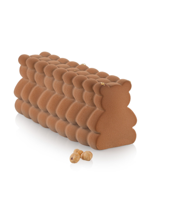 Moule silicone bûche peluche