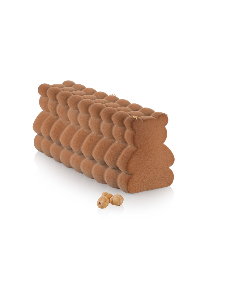 Moule silicone bûche peluche