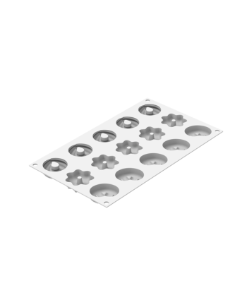 Moule silicone Danish cookies XS