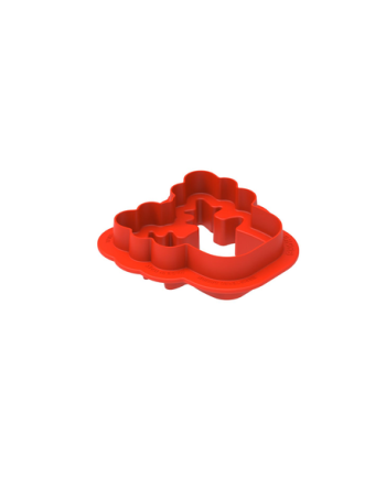 Plaque silicone rudolph