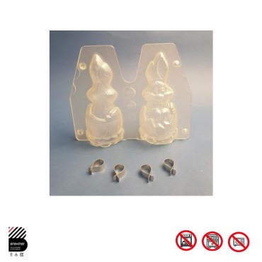 Moule lapin / œuf 196 mm par 2 - photo 3