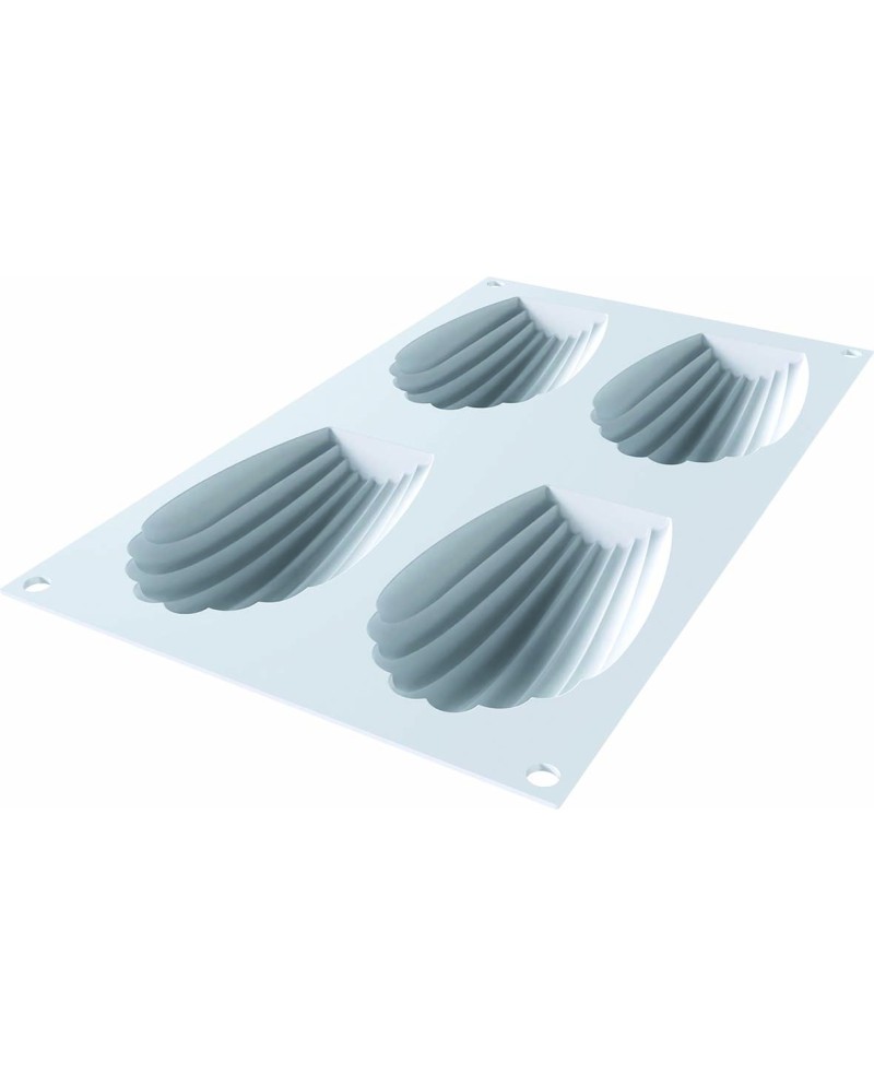 Moule Silikomart 4 madeleines XL - photo 2