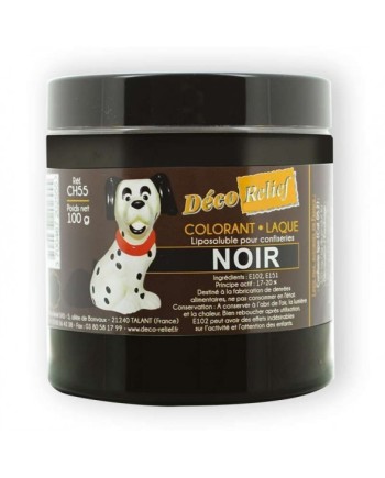 Colorant alimentaire liposoluble noir 100g