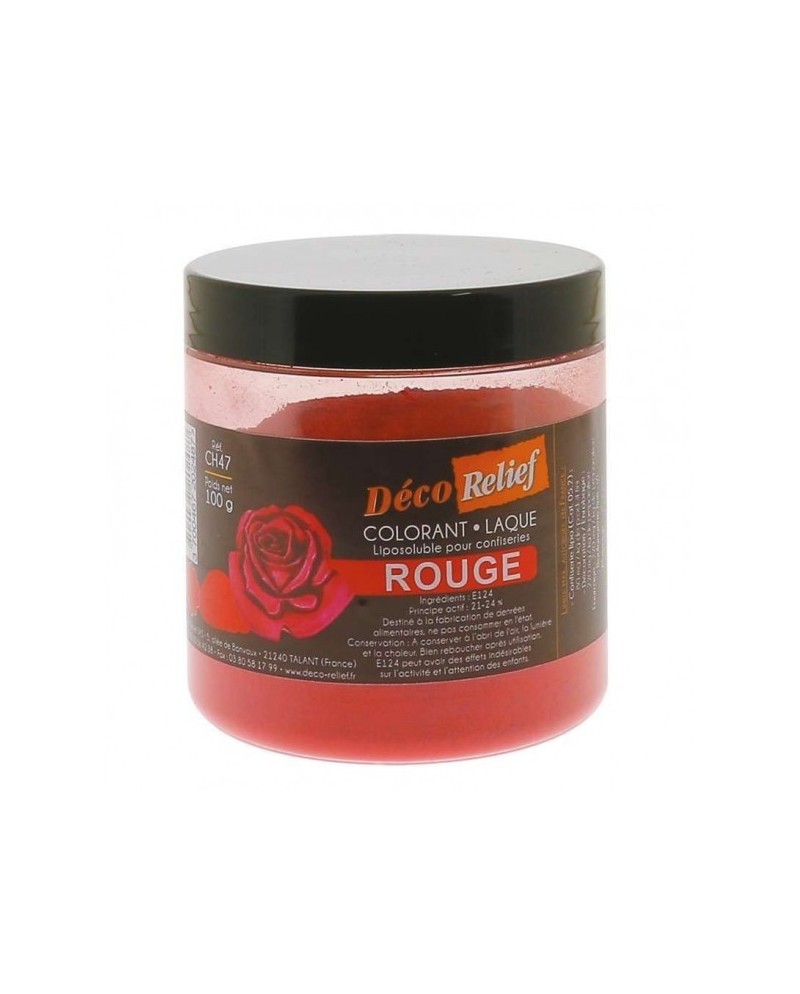 Colorant alimentaire liposoluble rouge 100g