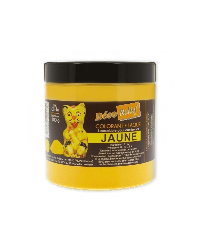 Colorant alimentaire liposoluble jaune 100g