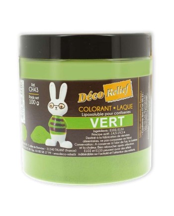 Colorant alimentaire liposoluble vert 100g