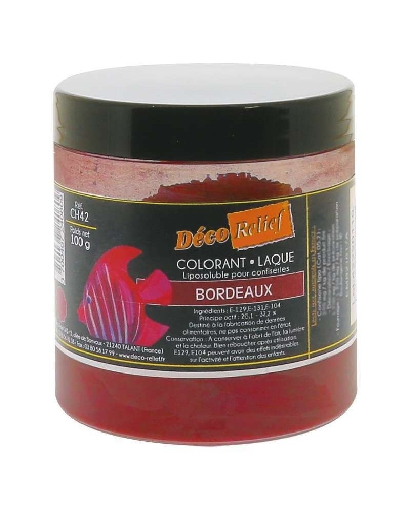Colorant alimentaire liposoluble bordeaux 100g