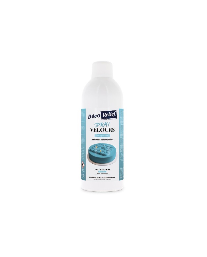 Spray velours bleu polaire 400 ml
