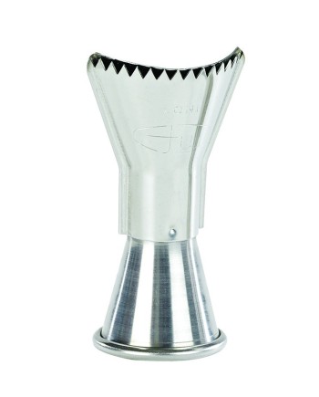 Douille à bûche express en inox