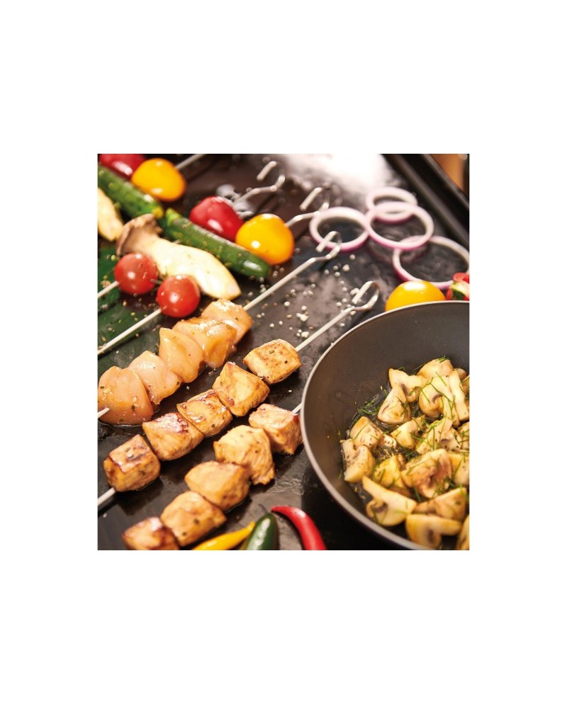 Paquet de 10 brochettes en inox - photo 2