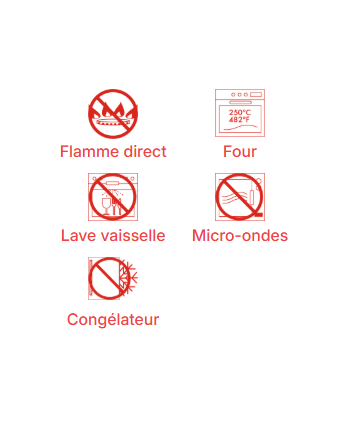 Cake évasé fer blanc