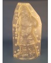 Moule pére Noël av. hotte 650 x 340 mm