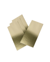 Paquet de 50 semelles or largeur 120 mm