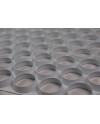 Plaque découpoirs 600x400 mm ronds cannelés