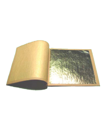 Carnet de 25 feuilles or 80x80 mm