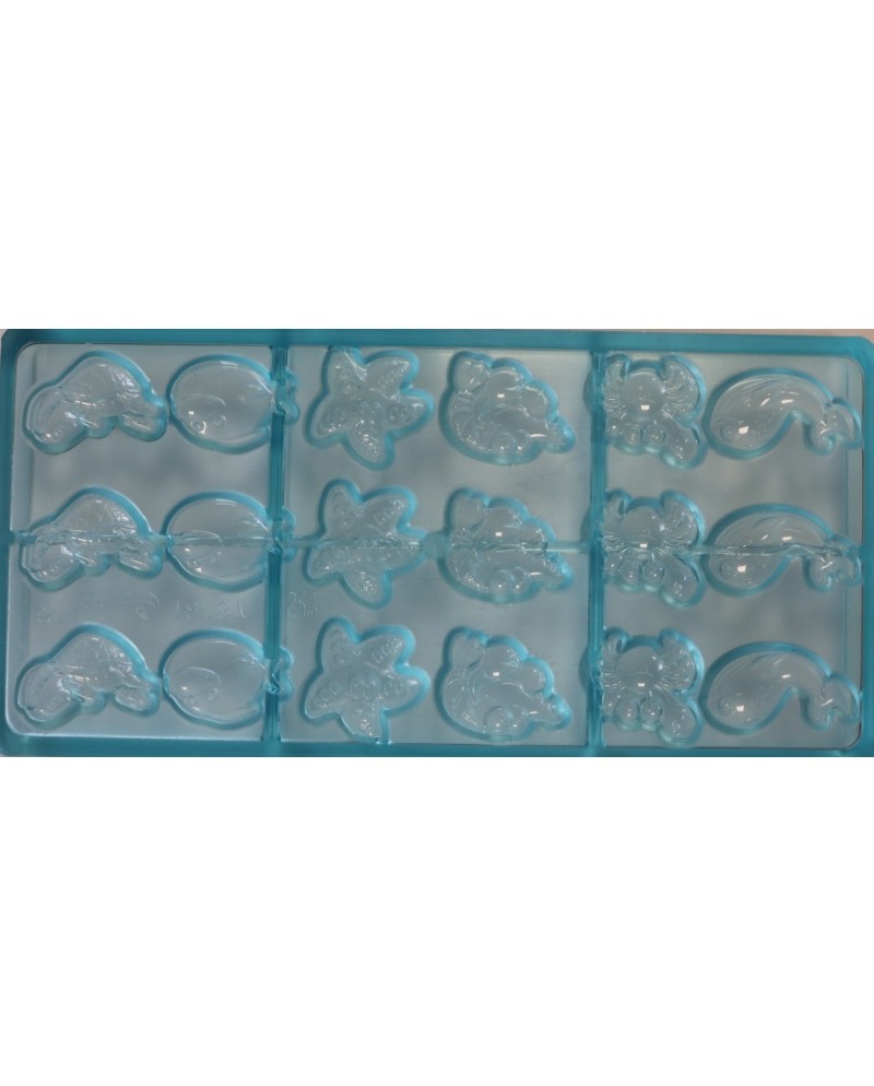 Plaque 3 x 6 fritures de mer - 5 gr