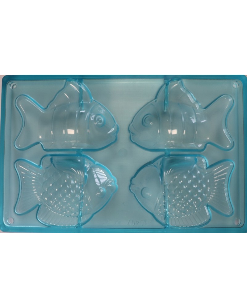 Plaque 2 poissons tropicaux
