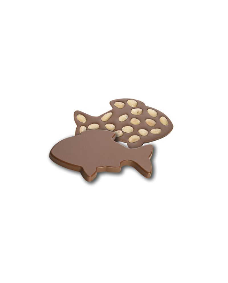 Plaque 2 tablettes poissons 160 x 97 x 10 mm
