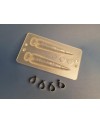 Moule 2 carottes 165 x 32 x 33 mm