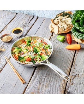 Poêle sautoir en inox