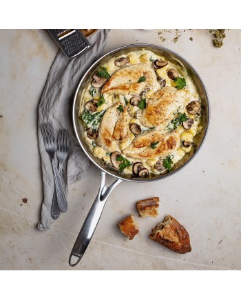 Poêle tout inox Ultraply