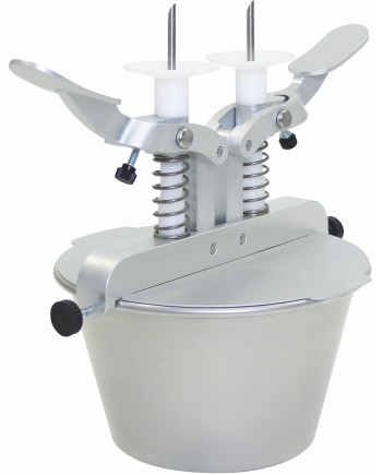 Injecteur de crème à 2 pistons - 3L