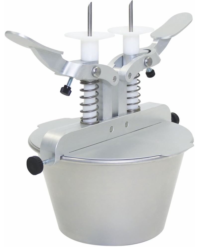 Injecteur de crème à 2 pistons - 3L