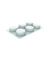 Moule silicone 6 flocons 70x30 mm - 110 ml