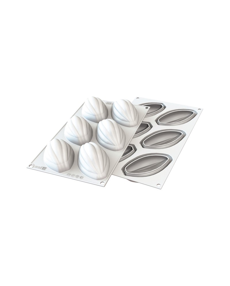 Moule silicone 6 cabosses cacao