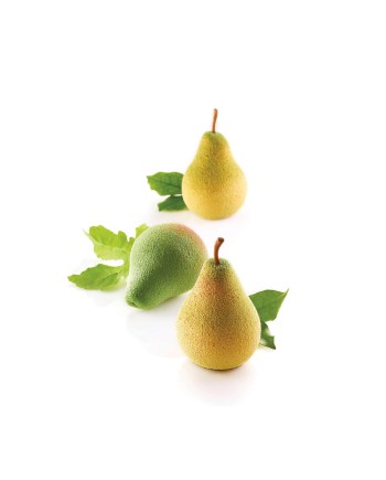Moule silicone 5 poires et figues