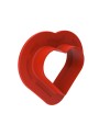 Moule silicone 6 coeurs heartix