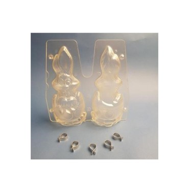 Moule lapin / œuf 250 mm par 2