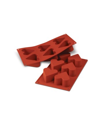 Moule silicone coeurs