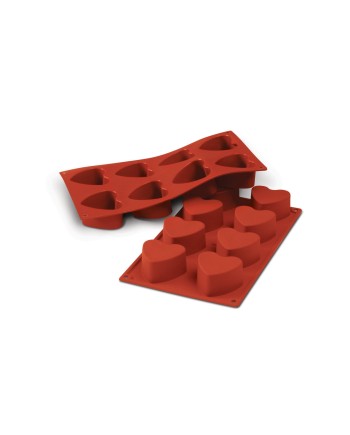 Moule silicone coeurs