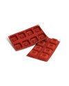 Moule silicone savarin carrés