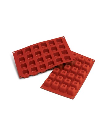 Moule silicone savarin carrés