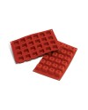 Moule silicone savarin carrés