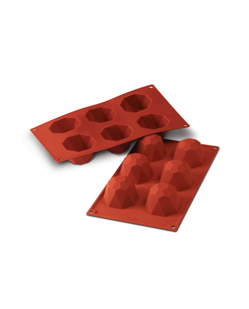Moule silicone diamants