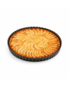 Tourtière cannelée anti adhésive fond fixe Ht 25 mm